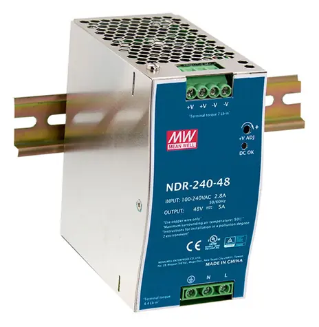 LevelOne POW-4851 / Napájecí zdroj / Průmyslový / 48V DC / 240W / DIN lišta