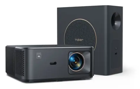 Yaber K2s Pro černá / Projektor / LED / Full HD 1080p / 1000 ANSI lm / JBL reproduktory + subwoofer / Google TV