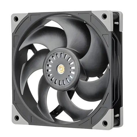 SilverStone SST-FHL140 černá / Ventilátor / 140 mm / PWM / 800-2500 ot/min / 38,8 dB / dvojité kuličkové ložisko
