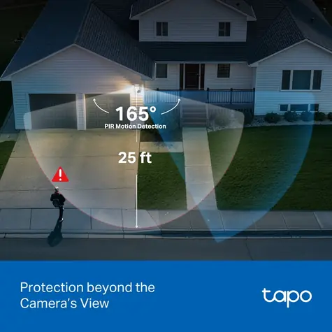 TP-Link Tapo C710 / Venkovní IP kamera / Pan/Tilt / Reflektor