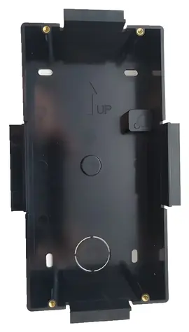 Hikvision KV8413-UNDERCOVER BOXES-BLK / Instalační krabice / pro DS-KV8x13-WME1 / zápustná montáž
