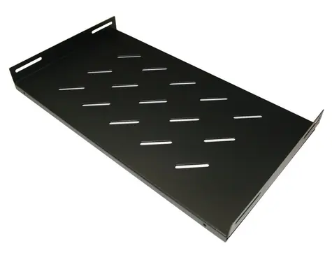 XtendLan Police 270mm černá / Police pro nástěnné rozváděče WS / hloubka 450 mm / nosnost 45 kg