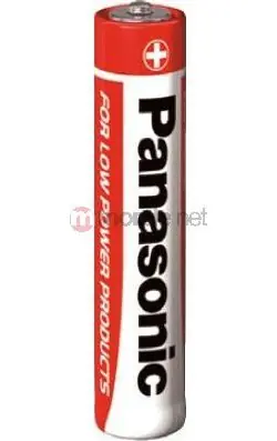 Panasonic AAA R03 4 ks / Zinkouhlíková baterie / 1,5 V / Blistr
