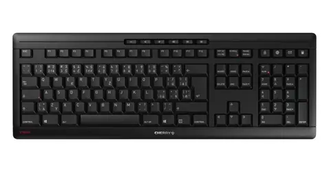 Cherry Stream Wireless černá / Klávesnice / bezdrátová / CZ layout / 115 kláves