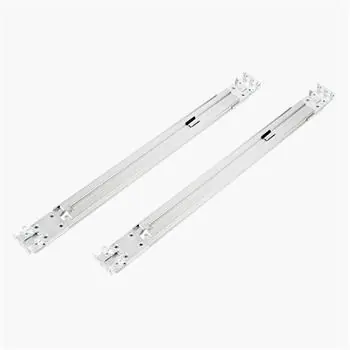 Silverstone SST-RMS09-20 stříbrná / Posuvné lišty pro rack / 438 mm / nosnost 45 kg