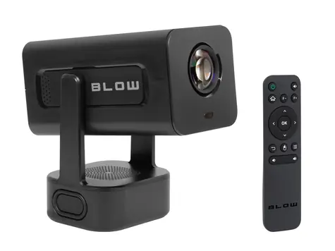 Blow HD Cinema SOUND černá / Projektor / LED / Smart TV / 1280x720 / Wi-Fi / Bluetooth / pouzdro