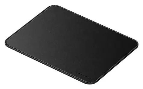 Satechi Vegan-Leather podložka pod myš černá / Podložka pod myš / eko kůže / 230 x 310 mm