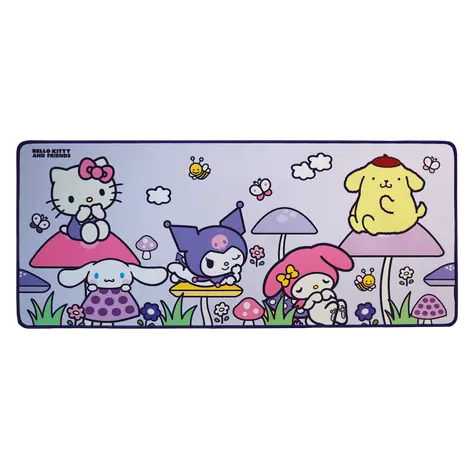 Bluesky Hello Kitty a přátelé Jumbo Mushroom / Herní podložka / měkký materiál / pro děti