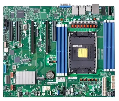 SUPERMICRO X13SEi-F / Základní deska / E-ATX / Socket E / 2x PCIe 5.0 x16 / 8x DDR5-4800 / IPMI