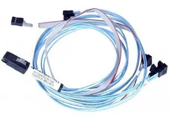 SuperMicro Kabel SFF-8087 - 4x SATA + SGPIO / Kabel SAS / zalomené konce / 50/50/60/70 cm