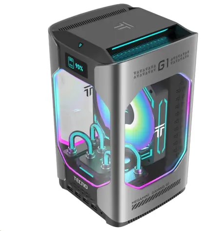 Supermicro MegaMini Gaming G1 / Mini PC / Intel Core i9-13900H / 32GB DDR5 / 1TB SSD / RTX 4060 8GB / Water Cooling