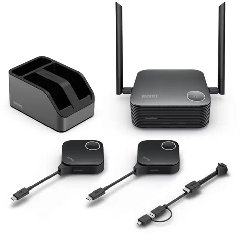 BenQ WDC25 InstaShow černá / Bezdrátový prezentační systém / HDMI / USB-C / Wi-Fi 6