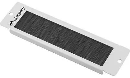 Lanberg AK-1104-S šedý / Kartáčový panel / pro 10