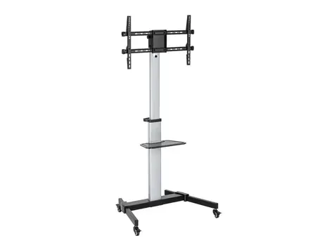 Equip 650630 stříbrná / Pojízdný stojan TV / 37-86