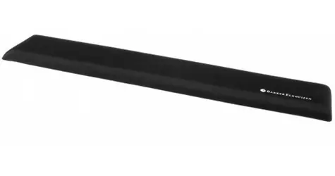 BakkerElkhuizen Ergo Wrist Rest Standard černá / Opěrka zápěstí ke klávesnici / 490 × 80 × 15 mm