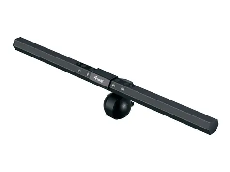 Equip LED lampa na monitor s dotykovým ovládáním / LED lampa / stmívatelná 9 stupňů / 2800-6500K / USB / černá