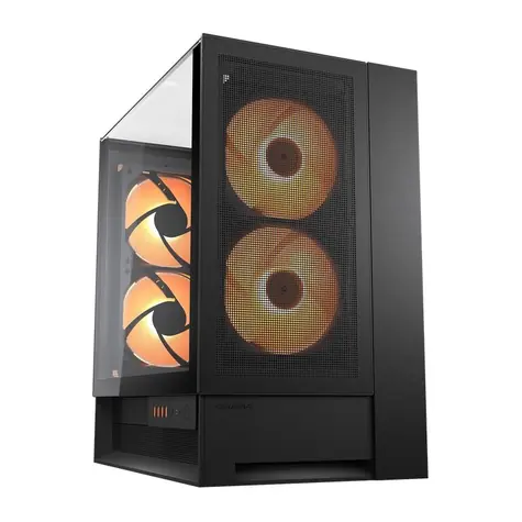 COUGAR OMNYX černá / PC skříň / Mid Tower / Mesh / 4x 160mm ARGB / bez zdroje