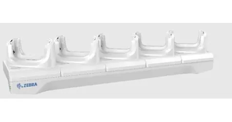 ZEBRA 5-slotová nabíjecí kolébka TC5X Healthcare / Nabíjecí stanice / 5 slotů / Vč. napájecího zdroje a DC kabelu