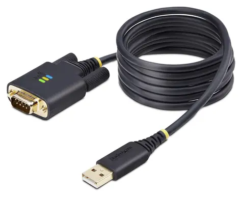 StarTech adaptér USB na sériový port RS232 / Adaptér / USB-A (M) - DB-9 (M) / šroubovací / 2 m