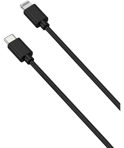 YENKEE YCU SE 645 černá / Kabel / USB-C - Lightning / 1,5 m / 18W / 480 Mb/s