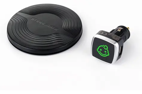 SteelMate BSA-1 / Monitorovací systém dětské autosedačky / 12V / pro děti 5-36 kg / bezdrátový