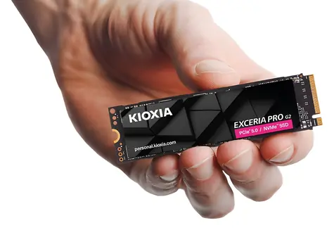 Kioxia Exceria Pro G2 1TB / SSD / M.2 2280 / PCIe 5.0 x4 / R: 14400 MB/s / W: 12700 MB/s