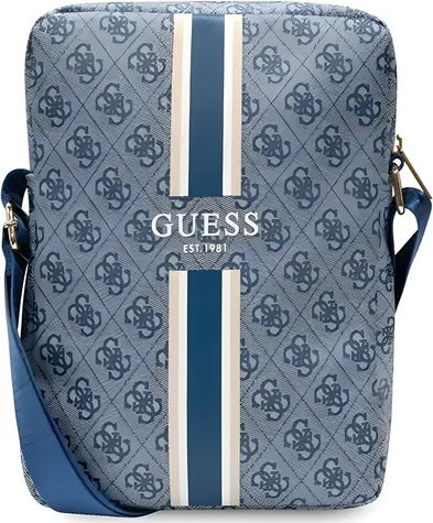 GUESS 4G Stripes modrá / Pouzdro na tablet / 10