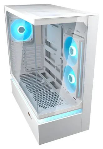 COUGAR CFV235 bílá / Skříň PC / Midi Tower / ATX / ARGB / temperované sklo