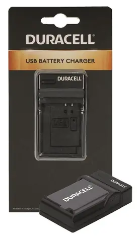 Duracell USB nabíječka pro Fujifilm NP-50 / Nabíječka / Domácí / 5 V / Pentax D-LI68, Kodak KLIC-7004