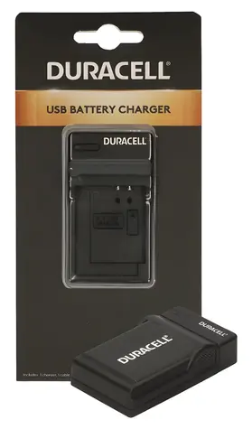 Duracell DR9686 / Nabíječka / USB kabel / pro LI-50B, D-Li92 a další / Domácí / 5 V