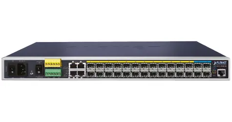 Planet IGS-6325-20S4C4X / Switch průmyslový L3 / 4x 1Gb + 10x 1Gb/2,5Gb SFP / 4x 10Gb SFP+ / -40 až 75°C / IP30
