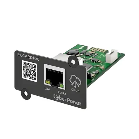 CyberPower CloudCard RCCARD100 / Rozšiřující karta pro UPS / LAN / 1x RJ45 / Cloud management