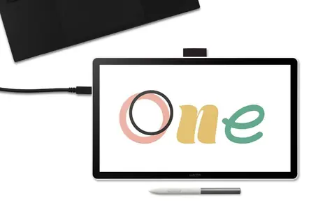Wacom One 14 / Grafický tablet s displejem / 14
