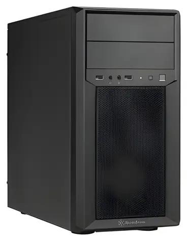 SilverStone SST-FA313-B černá / Skříň / Micro-ATX