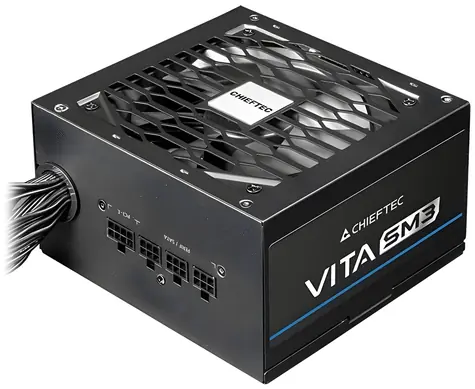 CHIEFTEC Vita SM3 černá / Zdroj / 650W / 80 Plus Bronze / Aktivní chlazení