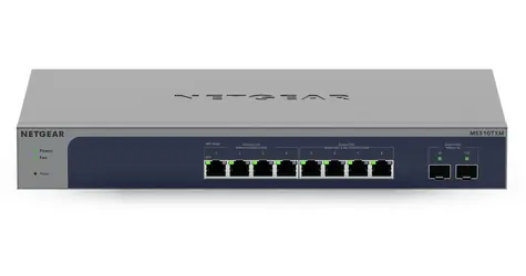 Netgear MS510TXM / Smart switch / 10-port / 8x Multi-Gigabit RJ-45 / 2x 10G SFP+ / bez PoE