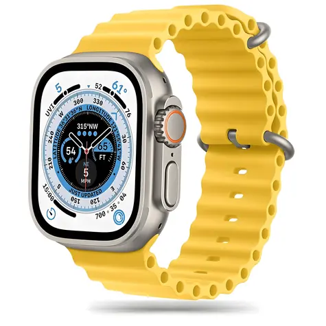 Tech-Protect IconBand Pro žlutá / Řemínek / pro Apple Watch 4/5/6/7/8/9/SE/Ultra 1/2 (42/44/45/49 mm)