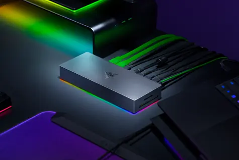 Razer Thunderbolt 5 Dock Chroma / Dokovací stanice / Thunderbolt 5 / RGB podsvícení