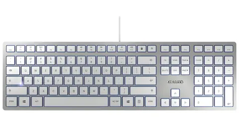 Cherry KC 6000 SLIM / Klávesnice / Drátová / USB / US layout