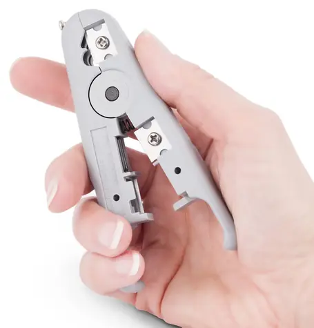 StarTech Rotační stripovací a řezací nástroj na kabely šedá / Stripovací nástroj / délka 110 mm / šířka 45 mm