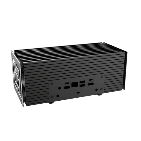 Akasa Turing černá / Skříň pro Intel NUC / Pasivní chlazení / LGA1700 / OEM