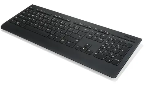Lenovo Professional Wireless černá / Klávesnice / bezdrátová / SK layout / numerická klávesnice / USB přijímač