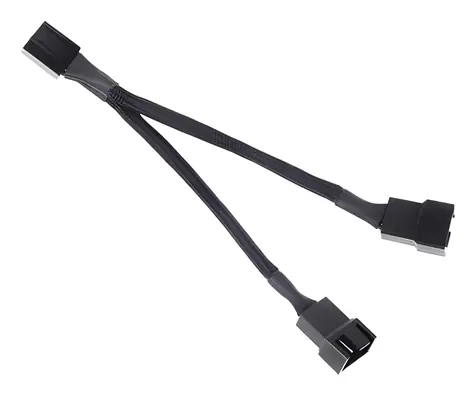 SilverStone Y-Splitter 2-Fan PWM / Rozbočovací kabel / 4-pin PWM na 2x 4-pin / 10 cm