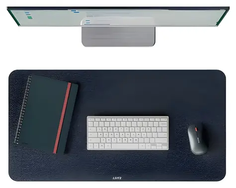 Leitz plstěná podložka na stůl tmavě šedá / Podložka na stůl / Plst / 70 × 36 cm