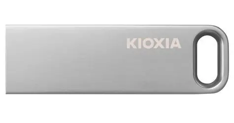 KIOXIA TransMemory U366 64GB stříbrná / Flash Disk / USB 3.2 / R: 100MBs