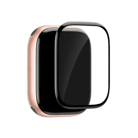 Puro Flexible Shield černá / Ochranná fólie / s aplikátorem / Apple Watch 10/11 42mm