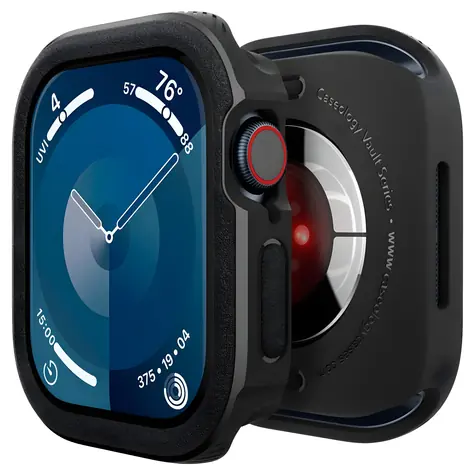 Spigen Caseology Vault Apple Watch 10 46 mm černá / Kryt / Ochranné pouzdro