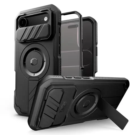 Tech-Protect Kevlar MagSafe černá / Kryt / Apple iPhone 17 Air / MagSafe / Kevlar