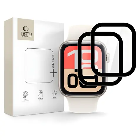 Tech-Protect Glass Flex+ Apple Watch 40mm černá / Ochranné sklo / 2 ks