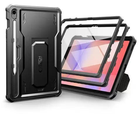 Tech-Protect Kevlar Pro černá / Pouzdro pro Samsung Galaxy Tab S9 / kevlarová textura